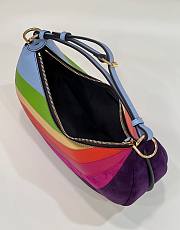 Fendi Graphy Small Multicolor Leather Bag Size 29 x 24.5 x 10 cm - 2