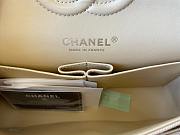 Chanel Caviar Double Flap Bag Dark Beige GHW Size 23 cm - 5