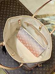 LV NEVERFULL Medium Handbag Nude Pink M45679 Size 32x29x17cm - 6