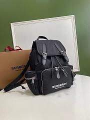 Burberry The Small Rucksack Econyl Black Size 33 x 22 x 14 cm - 3