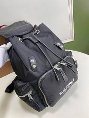 Burberry The Small Rucksack Econyl Black Size 33 x 22 x 14 cm - 2