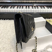 Chanel WOC 80983 Black GHW - 6