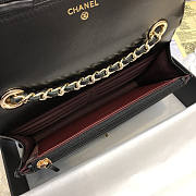 Chanel WOC 80983 V Black GHW - 5