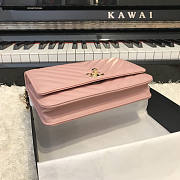 Chanel WOC 80983 V Pink GHW - 5