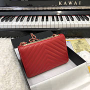 Chanel WOC 80983 V Red GHW - 3