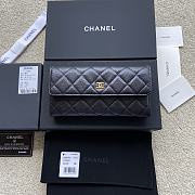 Chanel Wallet Caviar GHW A50096 Size 19 x 10.5 x 3 cm - 1