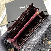 Chanel Wallet Caviar GHW A50096 Size 19 x 10.5 x 3 cm - 3