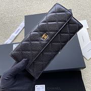 Chanel Wallet Caviar GHW A50096 Size 19 x 10.5 x 3 cm - 2