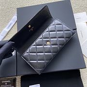 Chanel Wallet Lambskin GHW A50096 Size 19 x 10.5 x 3 cm - 4