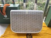 Goyard Belvédère II White Size 28 x 19 x 7.5 cm - 2