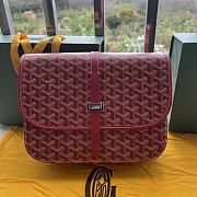 Goyard Belvédère II Red Size 28 x 19 x 7.5 cm - 1