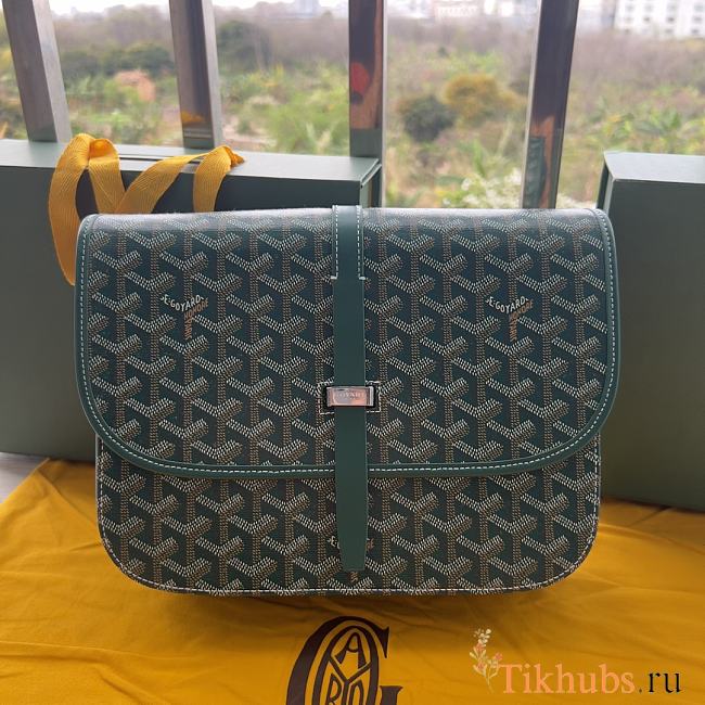 Goyard Belvédère II Green Size 28 x 19 x 7.5 cm - 1