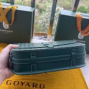 Goyard Belvédère II Green Size 28 x 19 x 7.5 cm - 5