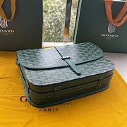 Goyard Belvédère II Green Size 28 x 19 x 7.5 cm - 4