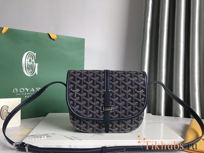 Goyard Belvédère II 020198 Dark Blue Size 21 x 16 x 6 cm - 1