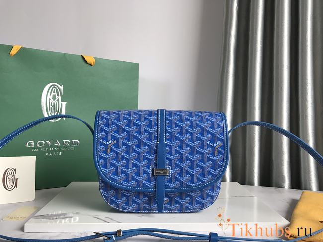 Goyard Belvédère II 020198 Blue Size 21 x 16 x 6 cm - 1