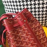 Goyard Petit Flot Bucket Red Bag Size 23 x 15 x 17.5 cm - 6