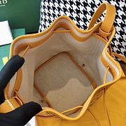 Goyard Petit Flot Bucket Yellow Bag Size 23 x 15 x 17.5 cm - 6