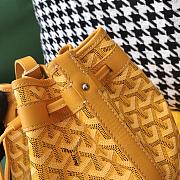 Goyard Petit Flot Bucket Yellow Bag Size 23 x 15 x 17.5 cm - 3