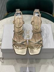 Dior Gold High Heel Height 7.5 cm - 1