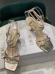 Dior Gold High Heel Height 7.5 cm - 3