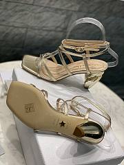 Dior Gold High Heel Height 7.5 cm - 4