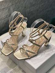 Dior Gold High Heel Height 7.5 cm - 5