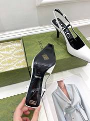 Gucci White Heel Height 7.5 cm - 6