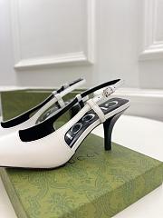 Gucci White Heel Height 7.5 cm - 2