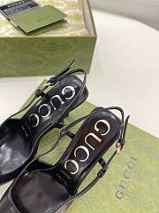 Gucci Black Heel Height 7.5 cm - 4