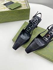 Gucci Black Heel Height 7.5 cm - 5