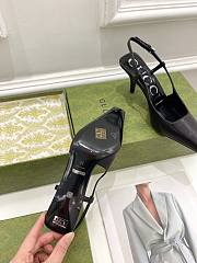 Gucci Black Heel Height 7.5 cm - 6