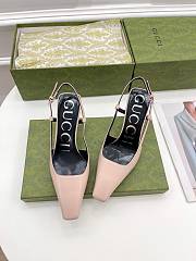 Gucci Light Pink Heel Height 7.5 cm - 1