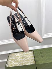 Gucci Light Pink Heel Height 7.5 cm - 5