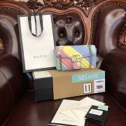 Gucci Marmont Matelassé Shoulder Bag Colorful 443497 Size 26 cm - 4