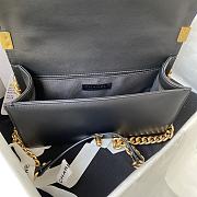 Chanel Leboy Handle Bag Black A94804 Size 25 cm - 5