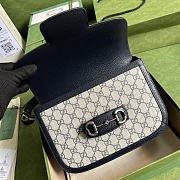 Gucci Horsebit 1955 Shoulder Bag Black 602204 Size 25.5 x 18 x 8 cm - 2