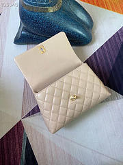 Chanel Coco Handle 92990 Cream Color Size 24 x 14 x 10 cm - 2