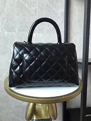 Chanel Coco Handle 92990 Black Size 24 x 14 x 10 cm - 6