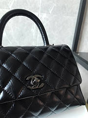 Chanel Coco Handle 92990 Black Size 24 x 14 x 10 cm - 4