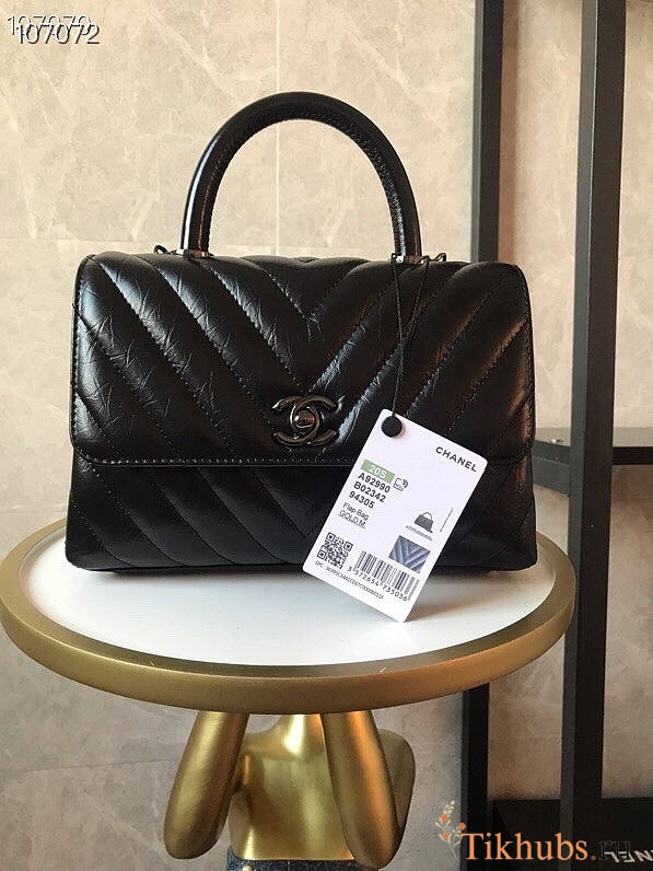 Chanel Coco Handle 92990 V Black Size 24 x 14 x 10 cm - 1