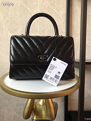 Chanel Coco Handle 92990 V Black Size 24 x 14 x 10 cm - 1