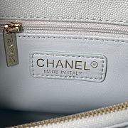 Chanel Coco Handle 92991 Light Blue Size 28cm - 3