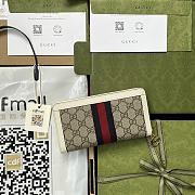 Gucci GG Supreme Long Wallet 523154 Size 19.5 x 11 x 3 cm - 2