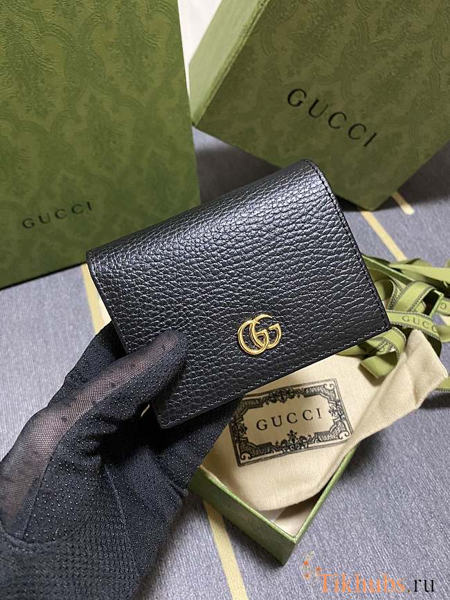 Gucci Wallet 456136 Black Size 11 x 9 x 3 cm - 1