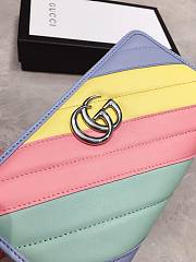 Gucci Marmont Long Wallet Multicolor 443123 Size 19 x 10 x 2.5 cm - 4