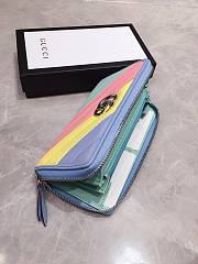 Gucci Marmont Long Wallet Multicolor 443123 Size 19 x 10 x 2.5 cm - 2