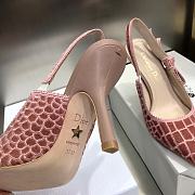 Dior Pink High Heels - 5