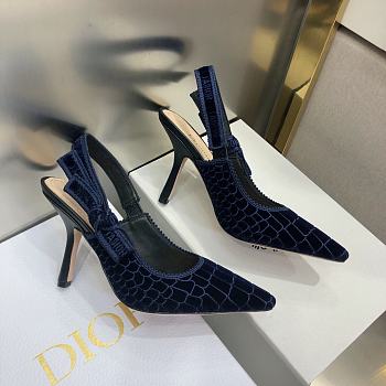 Dior Dark Blue High Heels