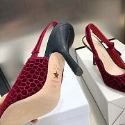 Dior Red High Heels - 6